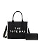 wholesale tote bag black