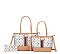 3-IN-1 Monogram Twin Totes - Wallet Set