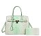 wholesale croc mint color bags