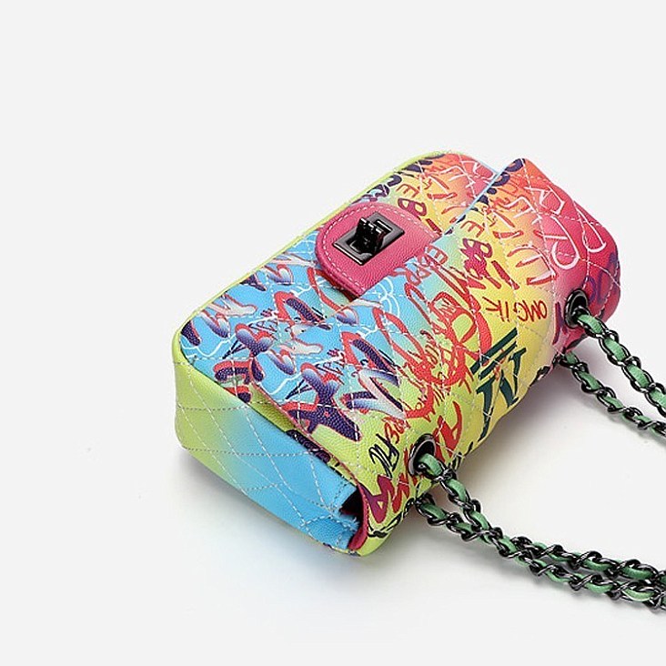 Graffiti Waist Bag > Fashion Handbags > Mezon Handbags