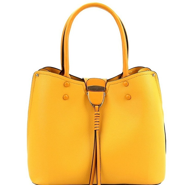 Classic String Accent 3-Compartment Satchel MH-HM0003 > Fashion ...