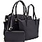 3 IN 1 VALUE SET OF SATCHEL TOTE AND MATCHING WALLET RZ-CA702